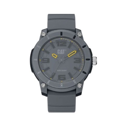 CAT STRYNOX LY-150-25-531 Analog Grey Silicone Strap Men Watch 